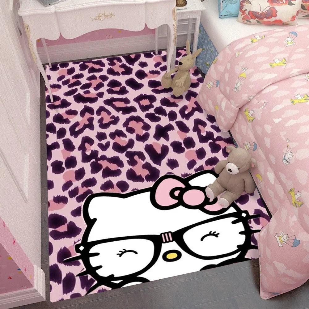 Leopard Kitty Rug  Carpet