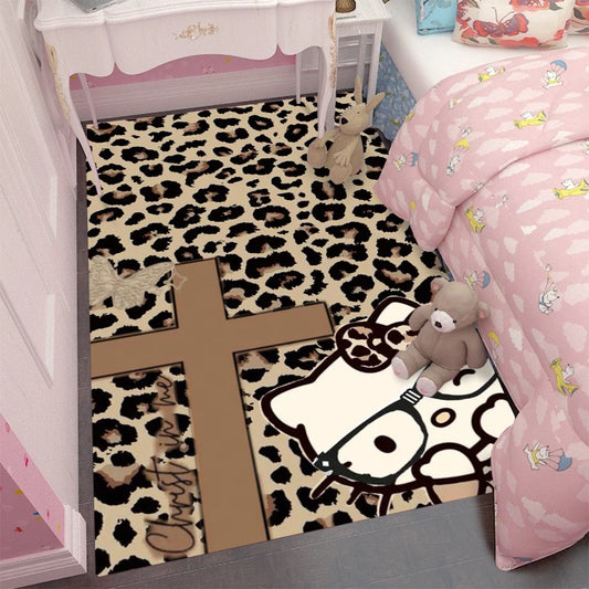 Leopard Kitty Rug  Carpet